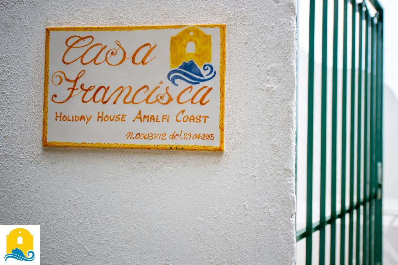 Casa Francisca Villa Praiano Bagian luar foto